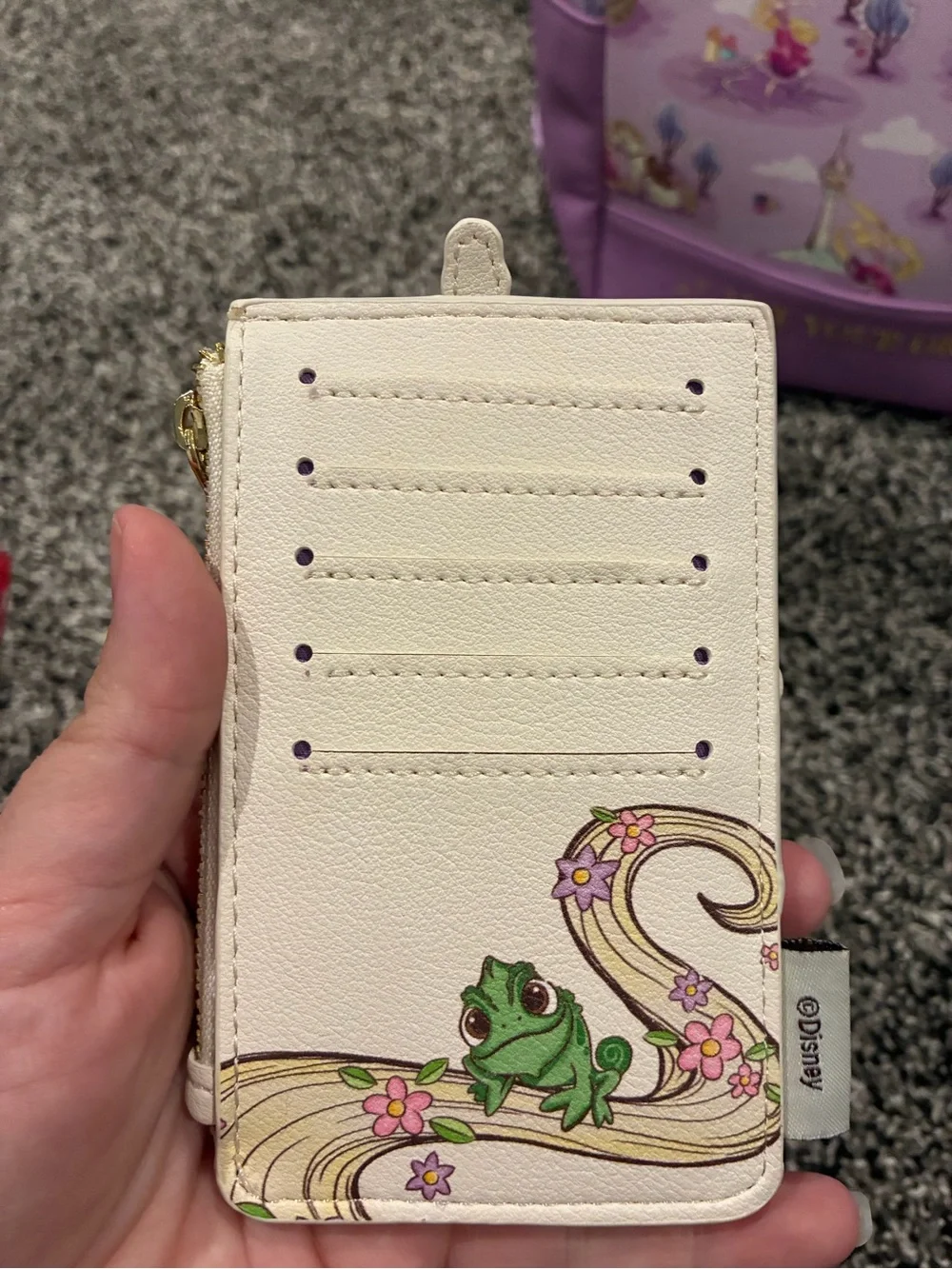 Loungefly Tangled Backpack and Card Holder